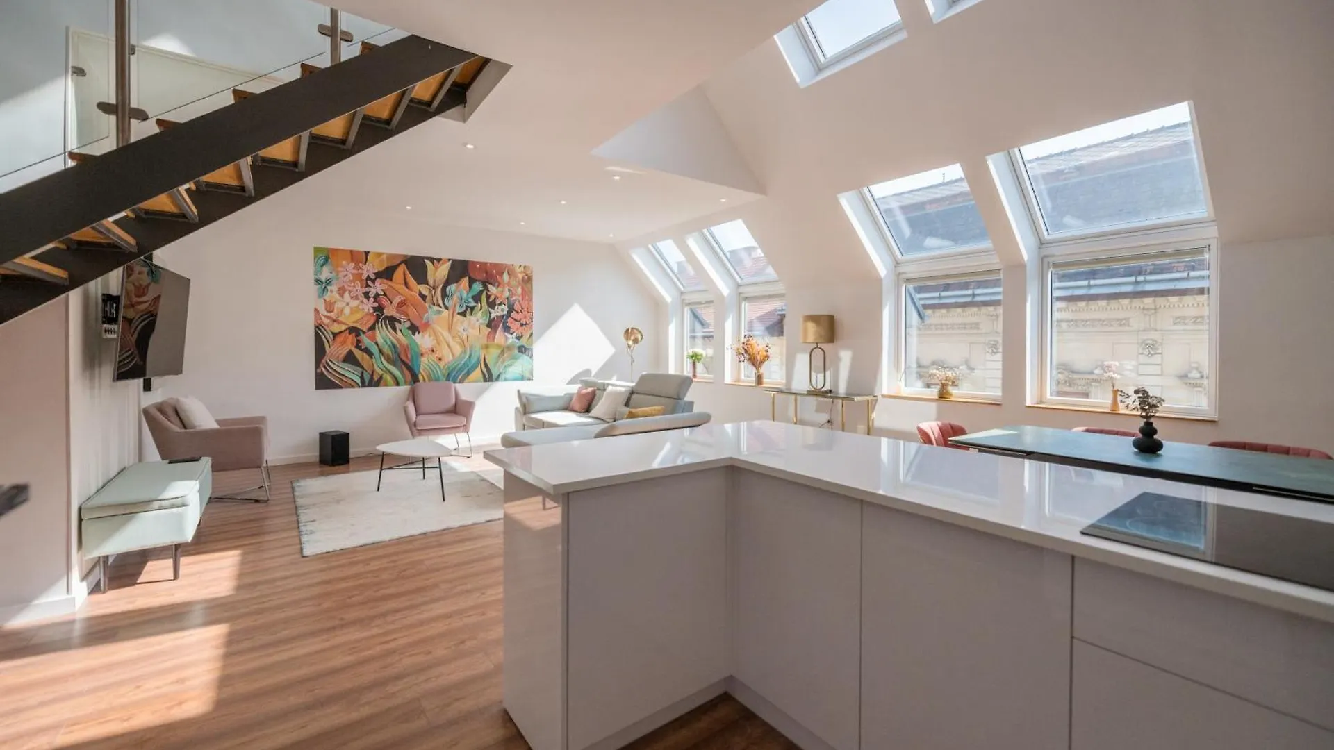 Luxury 5 Bedroom 5 Bathroom Penthouse By The Opera Budapest